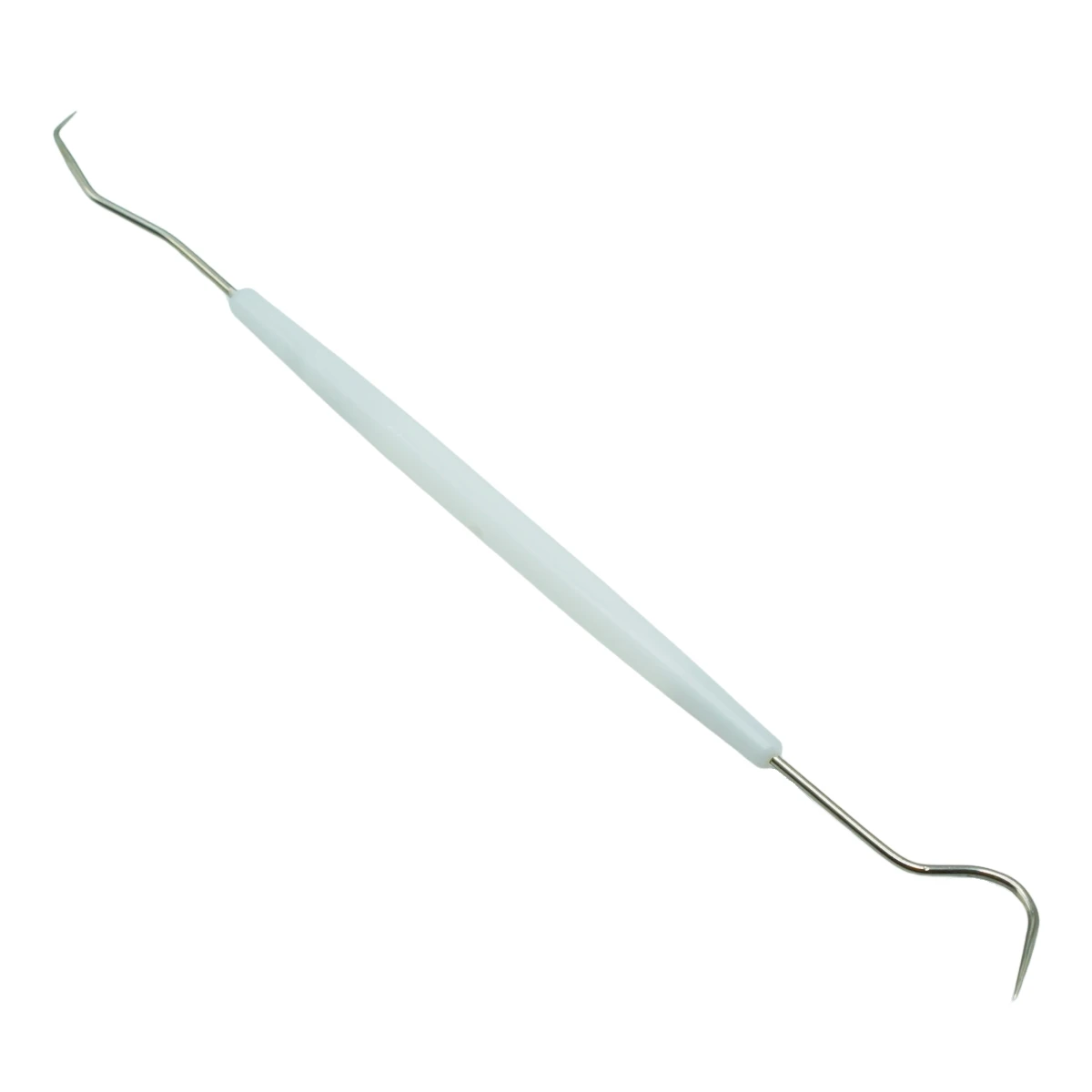 Dental Mirror Probe - ชุดเครื่องมือทันตกรรม 10 ชิ้น/ชุด ทำจากสแตนเลส ประกอบด้วยกระจกตรวจฟัน หัวตรวจฟัน