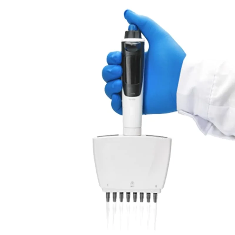 Medical Lab Ultrasound - ปิเปตต์ถ่ายของเหลวหลายช่องทางสำหรับห้องปฏิบัติการ ปิเปตต์อิเล็กทรอนิกส์ 8 ช่อง ปิเปตต์อิเล็กทรอนิกส์แบบหลายช่องทาง จัดส่งรวดเร็ว