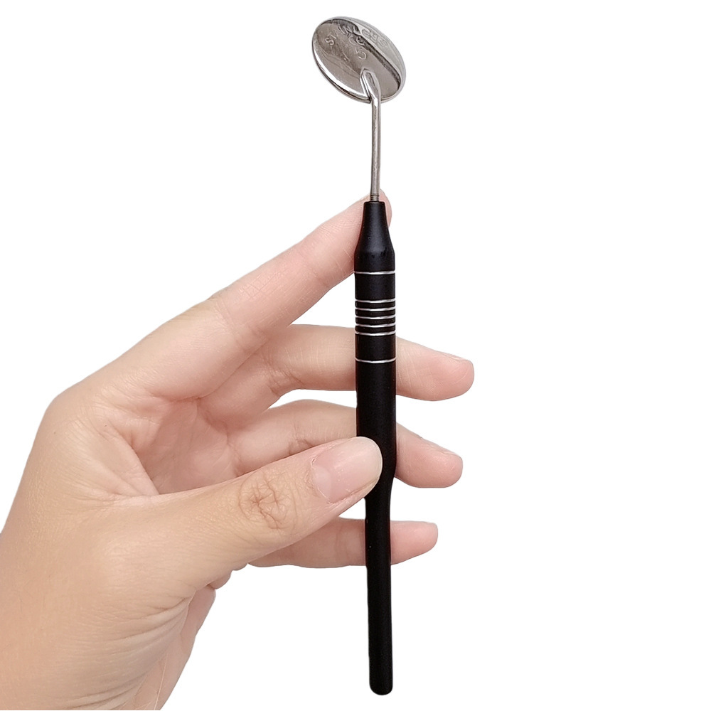 ชุดเครื่องมือทันตกรรมสีดำและทอ - Dental Mirror Probe บทวิจารณ์และราคา