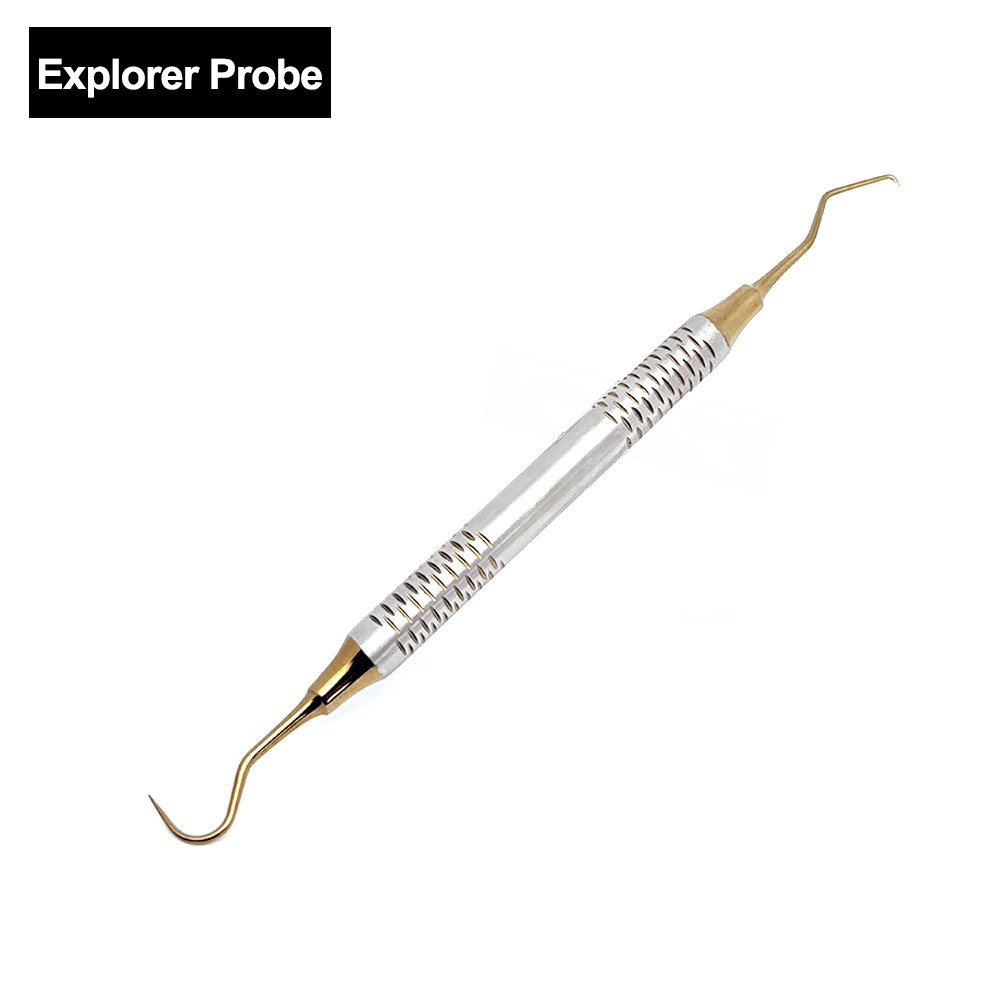 พรีเมี่ยมสแตนเลสทันตกรรมกระจกป - Dental Mirror Probe บทวิจารณ์และราคา
