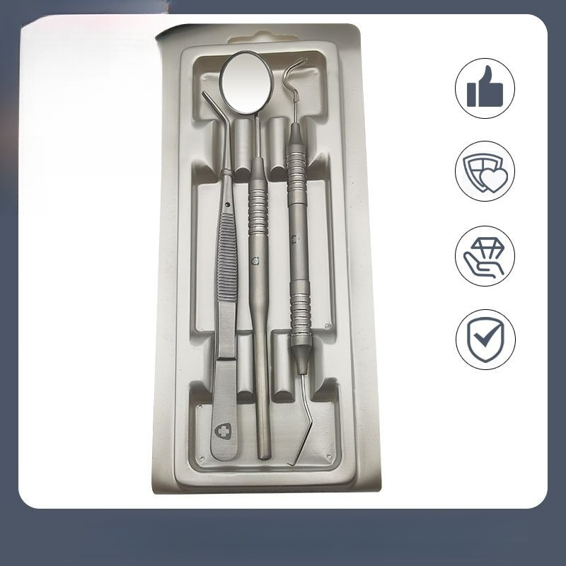 ชุดอุปกรณ์ทันตกรรม 1 ชุด ด้ามจ - Dental Mirror Probe บทวิจารณ์และราคา