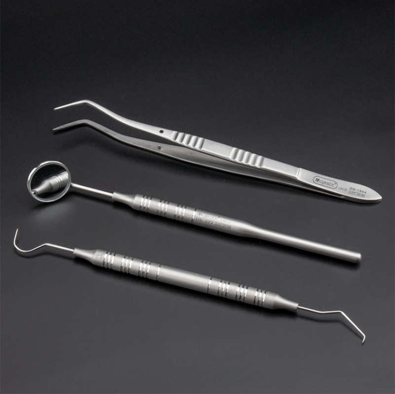 ชุดเครื่องมือทันตกรรม 3 ชิ้น/ช - Dental Mirror Probe บทวิจารณ์และราคา