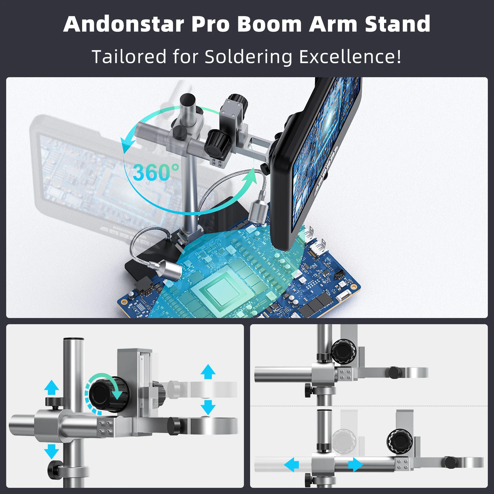กล้องจุลทรรศน์ดิจิตอล Andonsta - Digital Microscope บทวิจารณ์และราคา