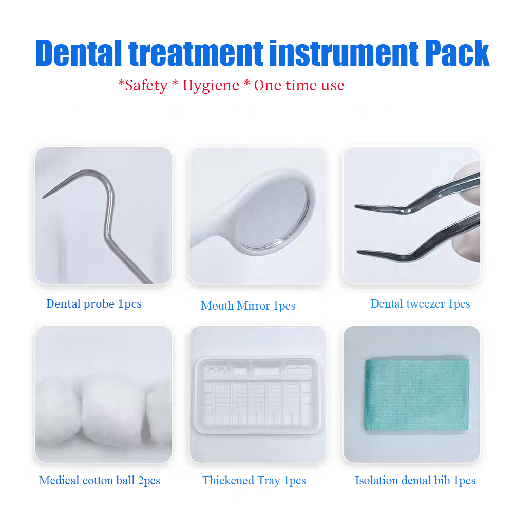 ชุดตรวจสุขภาพช่องปากแบบใช้ครั้ - Dental Mirror Probe บทวิจารณ์และราคา