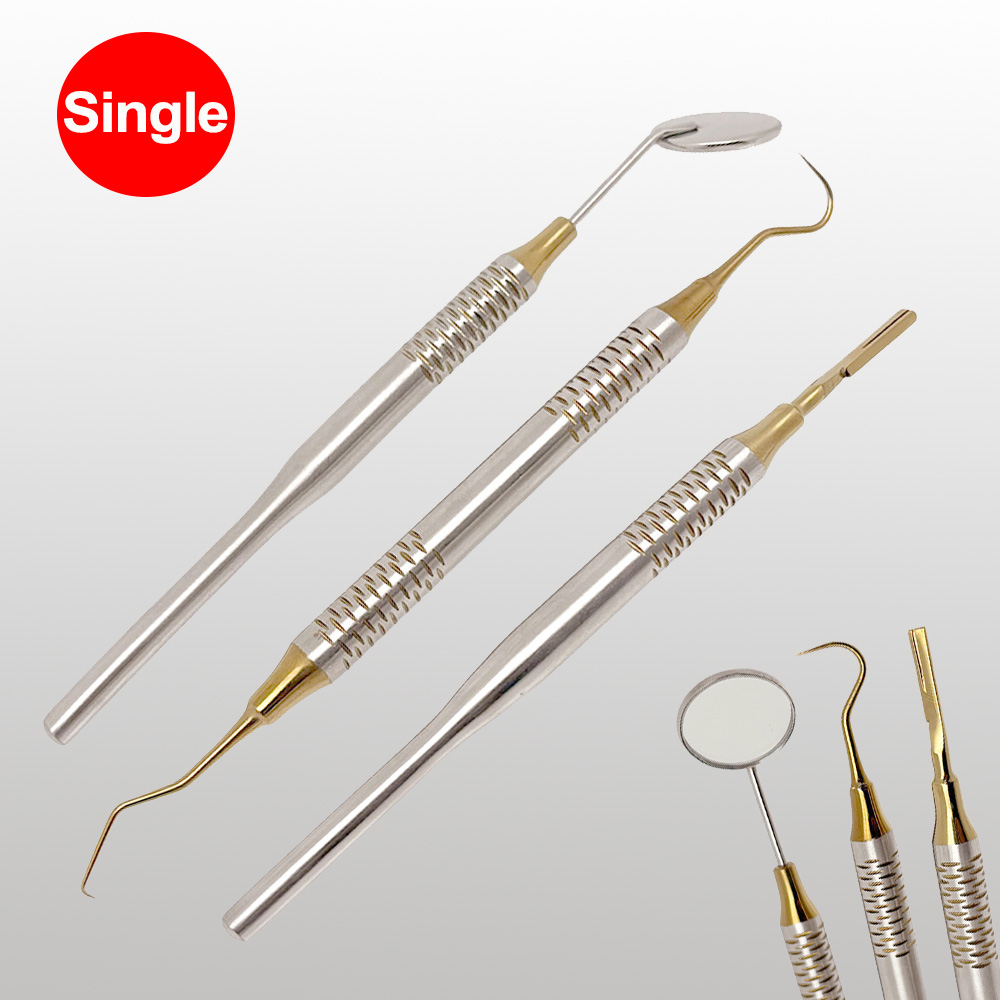 1 ชิ้นทันตแพทย์เครื่องมือทําคว - Dental Mirror Probe บทวิจารณ์และราคา
