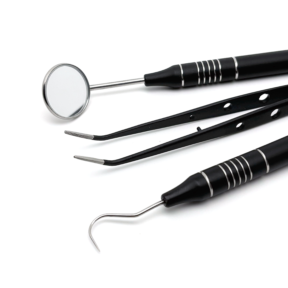 3 ชิ้น/เซ็ตกระจกทันตกรรมชุดกระ - Dental Mirror Probe บทวิจารณ์และราคา