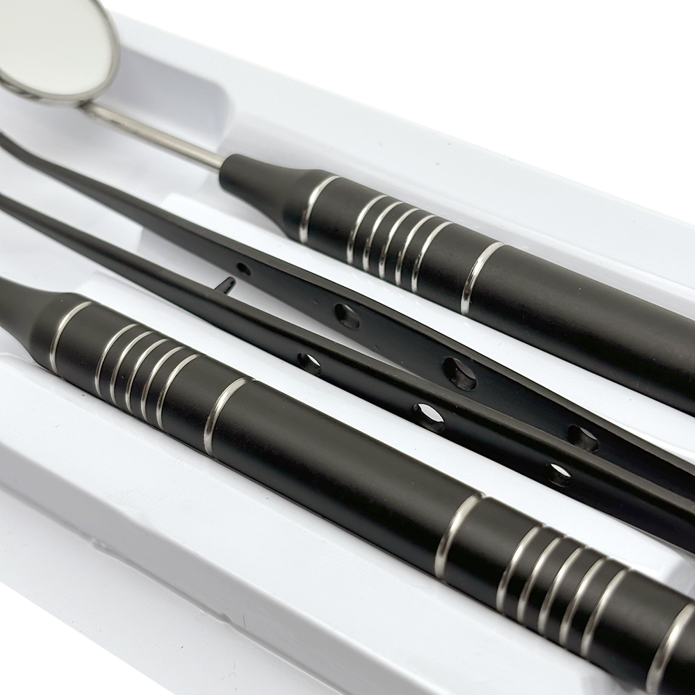 3 ชิ้น/เซ็ตกระจกทันตกรรมชุดกระ - Dental Mirror Probe บทวิจารณ์และราคา
