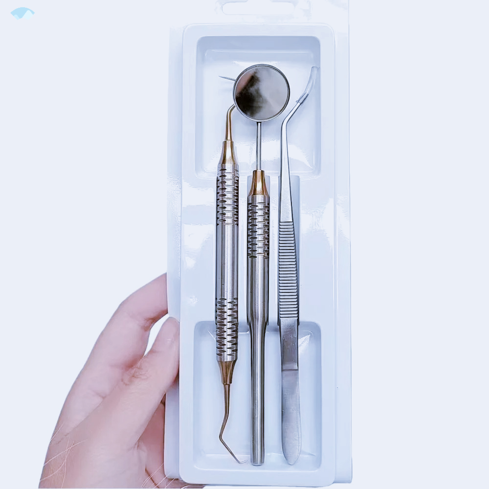 ชุดเครื่องมือทันตกรรม 3 ชิ้น ส - Dental Mirror Probe บทวิจารณ์และราคา