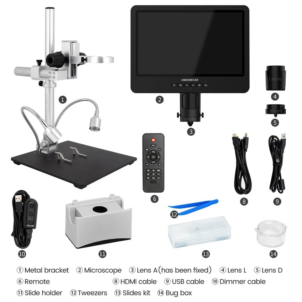 GOOD Andonstar AD249S-M กล้องจ - Digital Microscope บทวิจารณ์และราคา