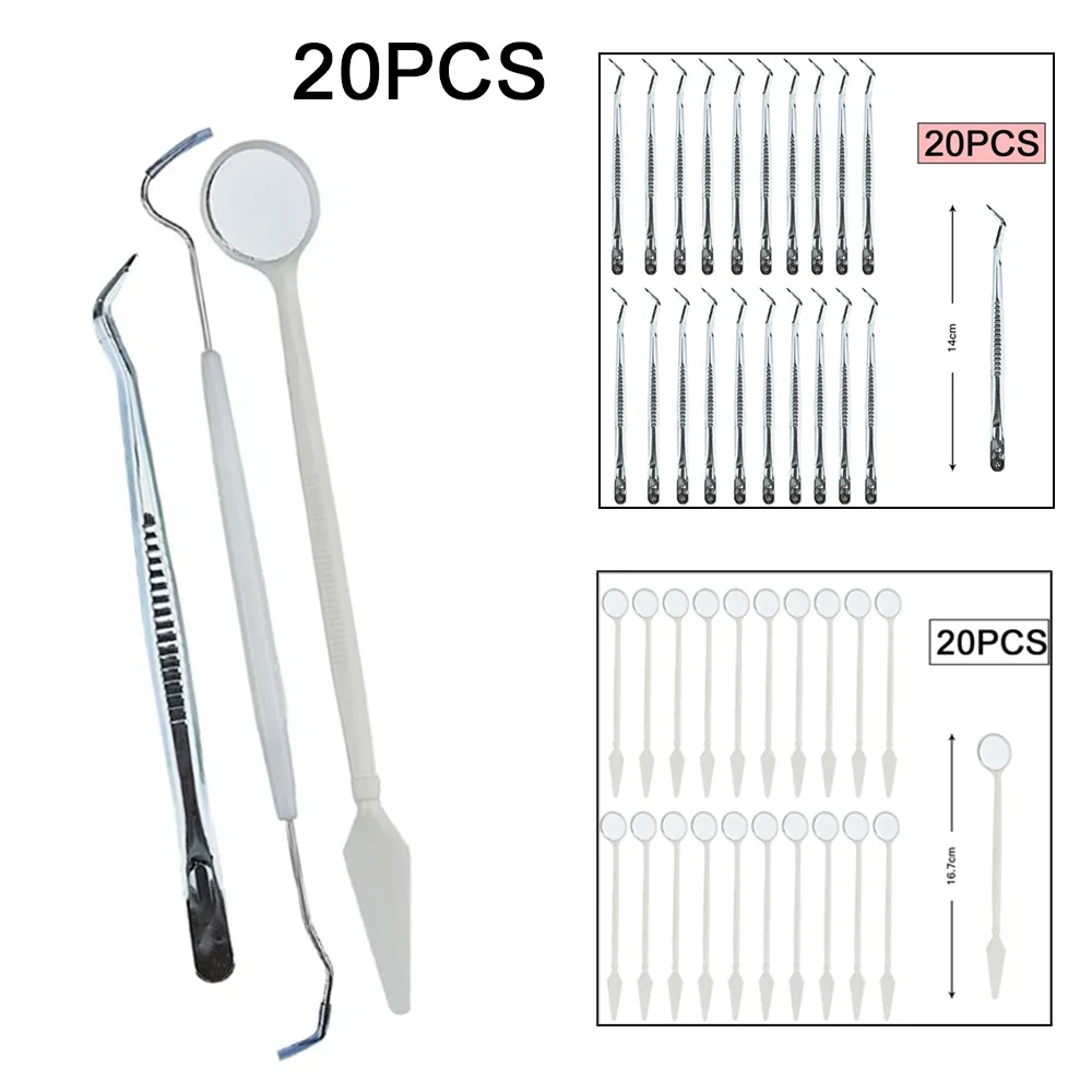 ชุดอุปกรณ์ทันตกรรมแบบใช้แล้วทิ - Dental Mirror Probe บทวิจารณ์และราคา